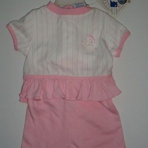 CLEVELAND INDIANS SHIRT SHORTS INFANT GIRLS